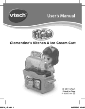 Vtech Flipsies - Clementine s Kitchen & Ice Cream Cart User Manual