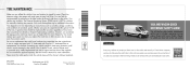 2015 Ford Transit Connect Cargo Quick Reference Safety Guide Printing 1
