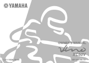 2006 Yamaha Motorsports Vino Classic Owners Manual