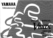 1998 Yamaha Motorsports VMAX Owners Manual