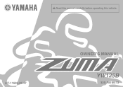 2012 Yamaha Motorsports Zuma 125 Owners Manual