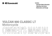 2011 Kawasaki Vulcan 900 Classic LT Owners Manual