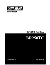 1999 Yamaha Motorsports Bravo LT Owners Manual