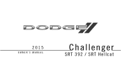 2015 Dodge Challenger Owner Manual SRT