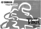 2001 Yamaha Motorsports VMAX Owners Manual