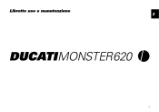 2003 Ducati Monster 620 Owners Manual