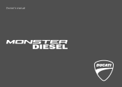 2012 Ducati Monster Diesel Owners Manual