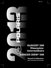 2013 Polaris Ranger 500 Owners Manual
