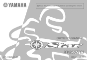 2010 Yamaha Motorsports V Star 250 Owners Manual
