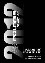 2012 Polaris Polaris LSV Owners Manual
