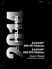 2014 Polaris Ranger 800 EFI Midsize Owners Manual