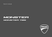 2015 Ducati Monster 795 Owners Manual