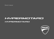 2013 Ducati Hypermotard Owners Manual