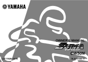 2001 Yamaha Motorsports Zuma ll Owners Manual