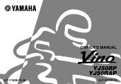 2002 Yamaha Motorsports Vino Classic Owners Manual
