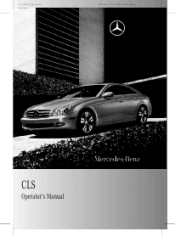 2011 Mercedes CLS-Class Owner's Manual