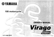 2000 Yamaha Motorsports Virago 535 Owners Manual