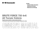 2011 Kawasaki Brute Force 750 4x4i Owners Manual
