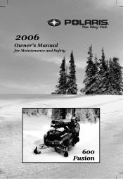 2006 Polaris 600 Fusion Owners Manual