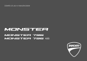 2013 Ducati Monster 796 Owners Manual