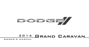2014 Dodge Grand Caravan Passenger Owner Manual