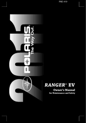 2011 Polaris Ranger EV Owners Manual