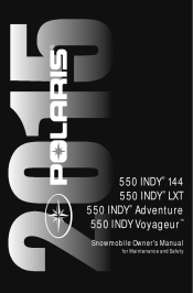 2015 Polaris 550 Indy Voyageur Owners Manual