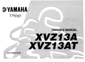 1999 Yamaha Motorsports Royal Star Boulevard Owners Manual