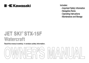 2013 Kawasaki JET SKI STX-15F Owners Manual
