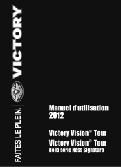 2012 Polaris Victory Vision de la serie Ness Signature Owners Manual