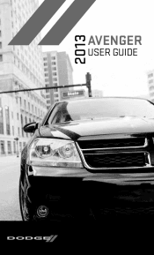 2013 Dodge Avenger User Guide