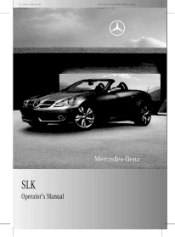 2010 Mercedes SLK-Class Owner's Manual