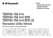 2013 Kawasaki Teryx4 750 EPS LE Owners Manual