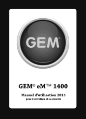 2015 Polaris GEM eM1400 Owners Manual