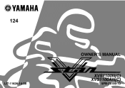 2001 Yamaha Motorsports V Star 1100 Custom Owners Manual