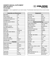 2002 Polaris 340 Deluxe Owners Manual