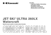 2010 Kawasaki JET SKI Ultra 260LX Owners Manual