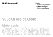 2009 Kawasaki Vulcan 900 Classic Owners Manual