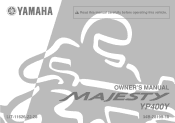 2009 Yamaha Motorsports Majesty Owners Manual