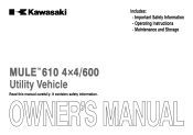 2014 Kawasaki MULE 610 4X4 Owners Manual