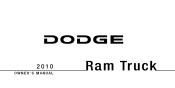 2010 Dodge Ram 1500 Quad Cab Owner Manual