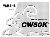 1998 Yamaha Motorsports Zuma ll Owners Manual