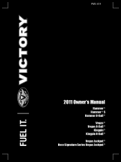 2011 Polaris Vegas 8-Ball Owners Manual