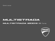 2012 Ducati Multistrada 1200 S Touring Owners Manual