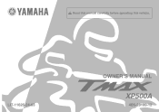 2011 Yamaha Motorsports TMAX Owners Manual