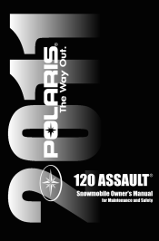 2011 Polaris 120 Assault Owners Manual