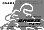 2001 Yamaha Motorsports Breeze Owners Manual