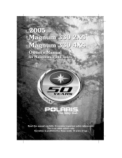 2005 Polaris Magnum 330 4x4 Owners Manual
