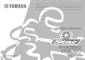 2012 Yamaha Motorsports Raider S Owners Manual