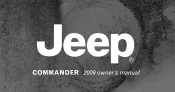 2009 Jeep Commander Owner Manual
